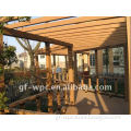 Pergolas,wpc pergola,garden decoration,wood plastic composite